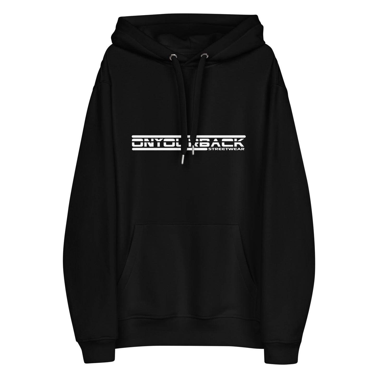“YOU AINT SEEN ME” Premium eco hoodie (Black)