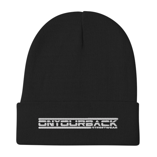 ONYOURBACK Embroidered Beanie