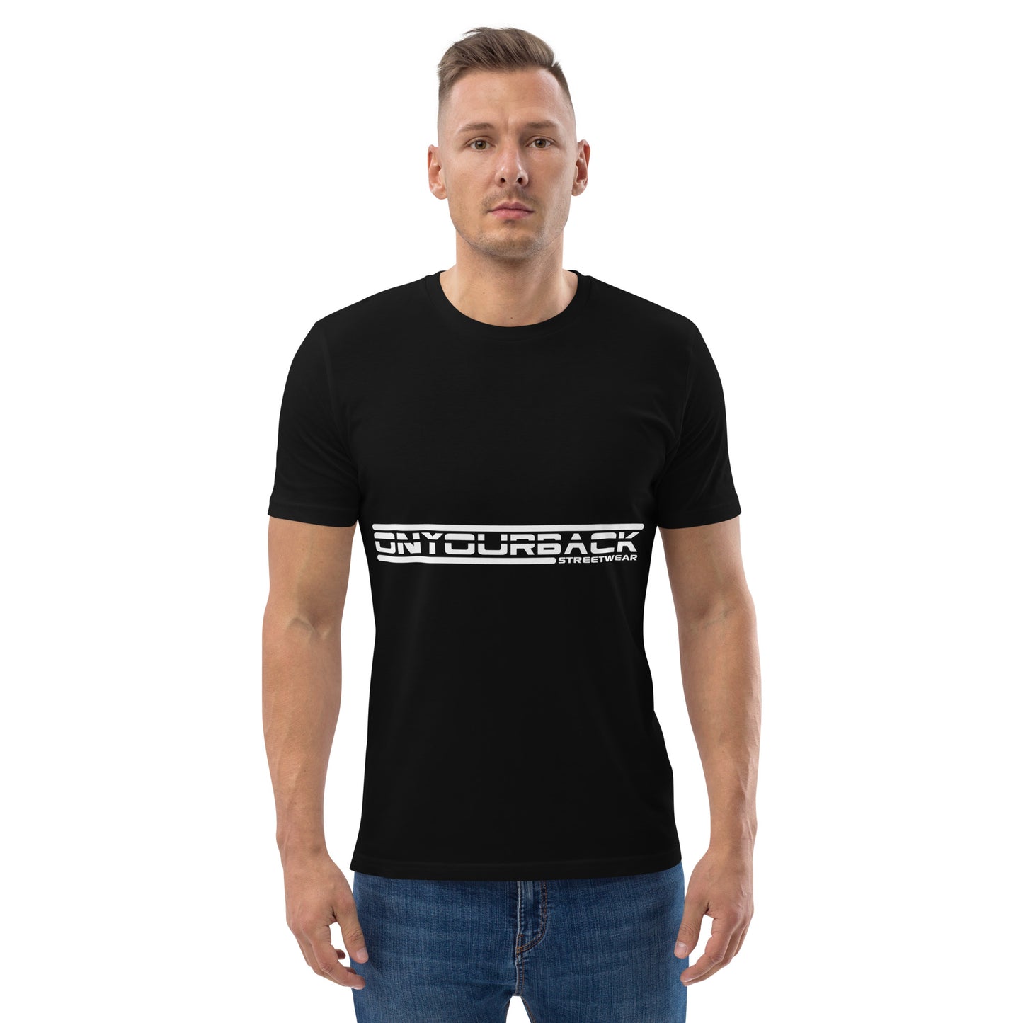“YOU CANT CATCH ME” Unisex organic cotton t-shirt