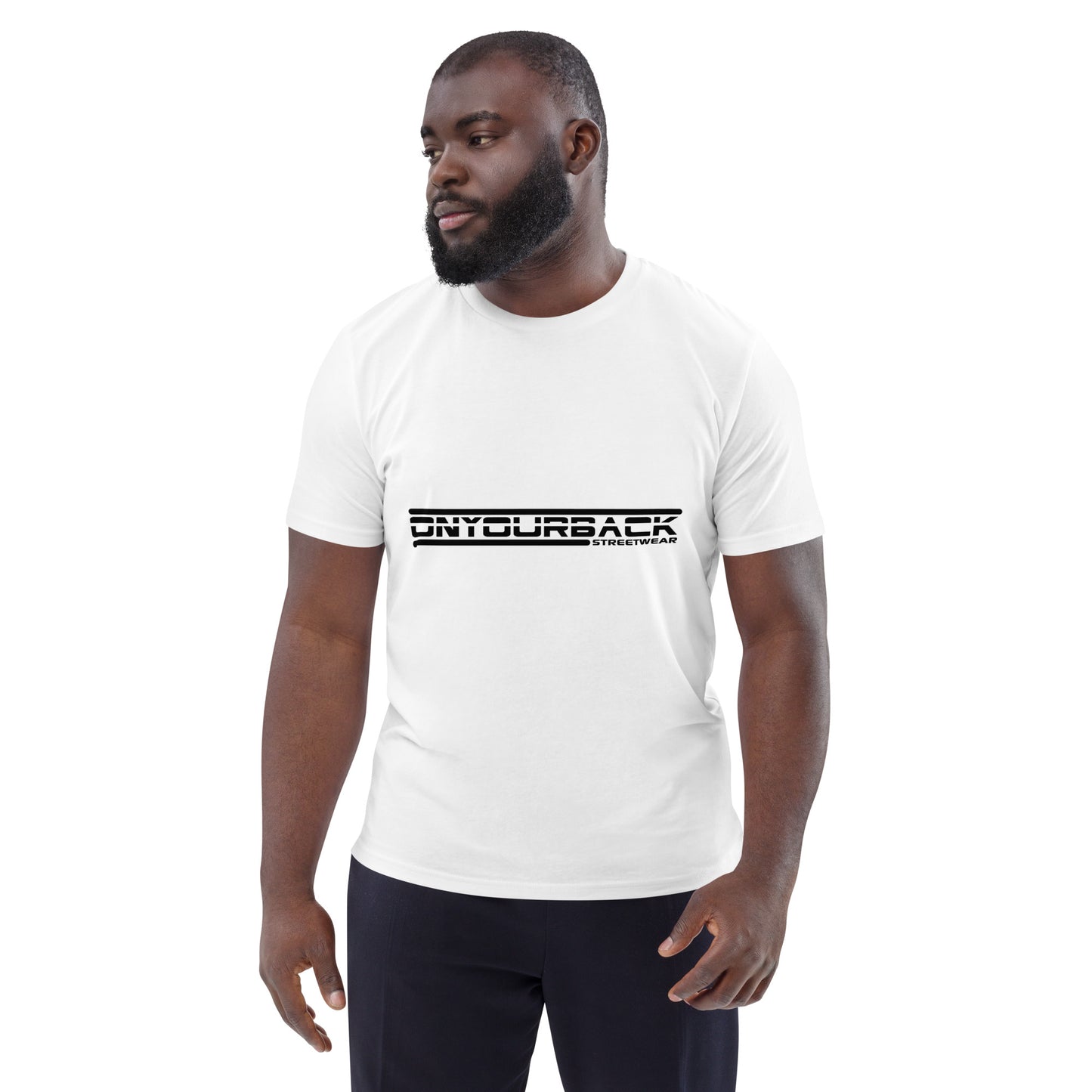 “YOU CANT CATCH ME” Unisex organic cotton t-shirt